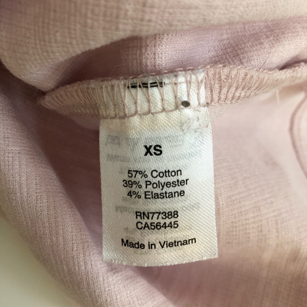 J. Crew pale pink one shoulder bow tank top - Picture 7 of 9